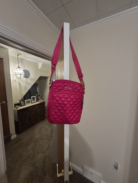 MZ Wallace Handbags - Like New MZ Wallace Quilted Crossbody Bag - Hot Pink